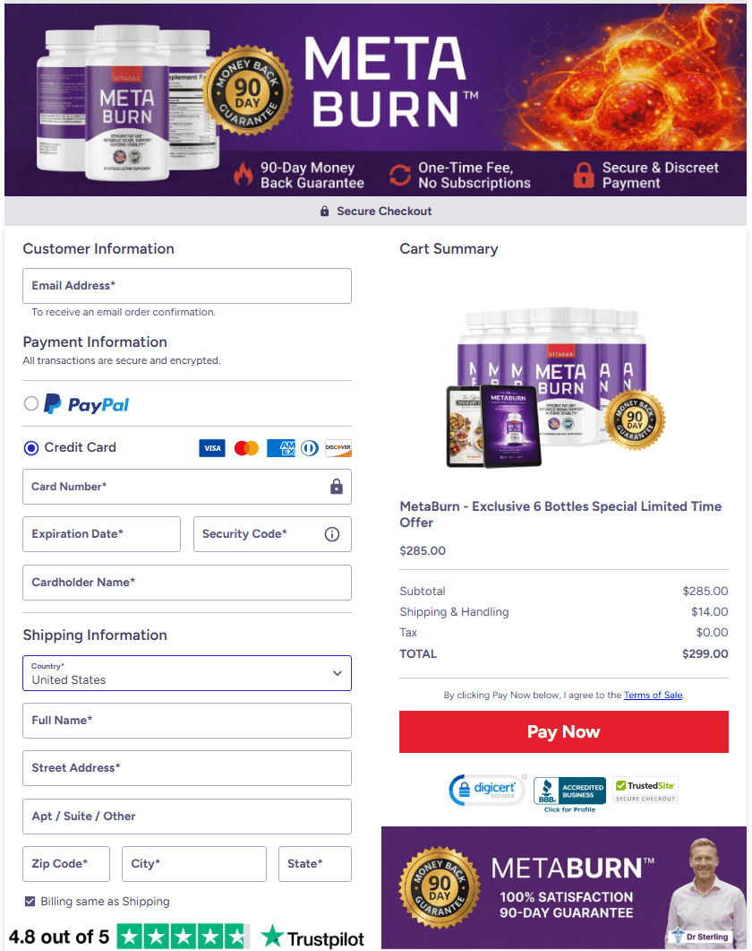Metaburn purchase-sale